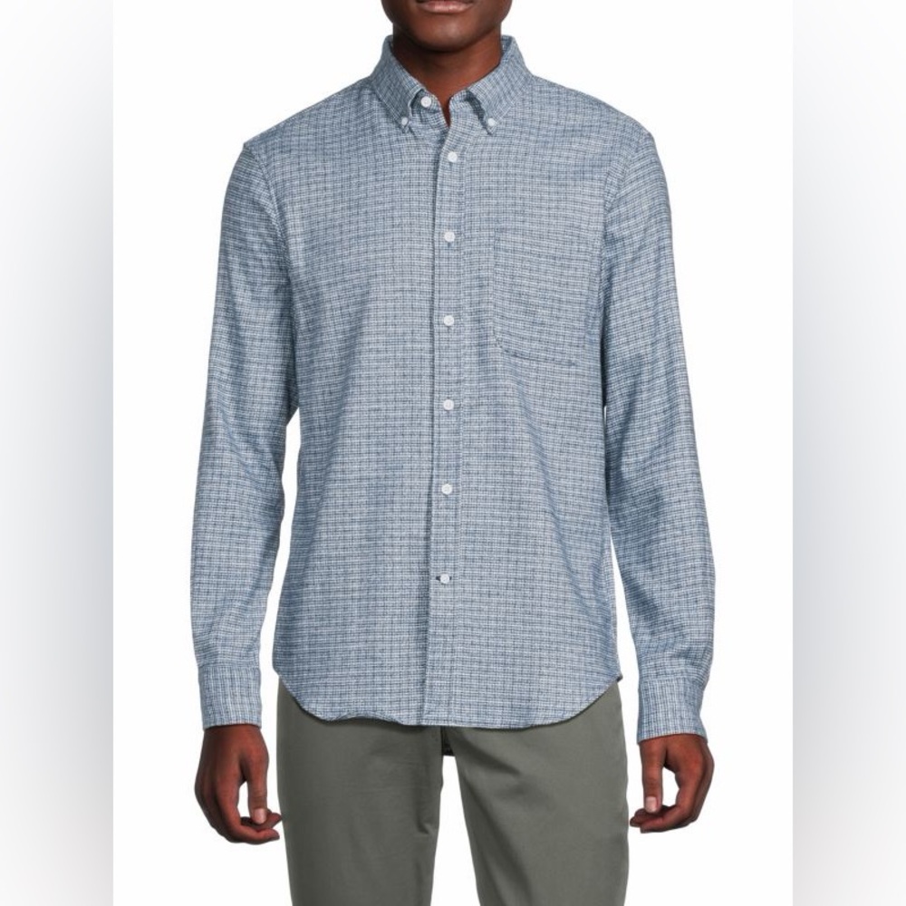 CLUB MONACO Slim Fit Checked Shirt